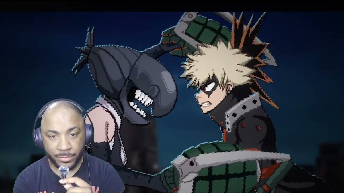EXPLOSIONS ! | @deathbattle BAKUGO VS REZE (MY HERO ACADEMIA VS CHAINSAW MAN) FIGHT ONLY (REACTION)
