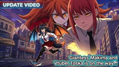 Update video for the Week! KAIJU Makima from Chainsaw man and Vtuber Kaiju Toska is almost here!