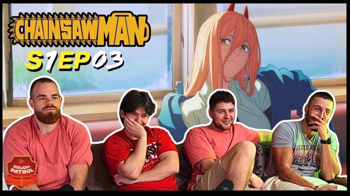 Chainsaw Man 1×3 REACTION! – CRAZY!