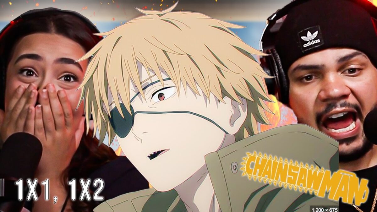 FINALLY STARTING CHAINSAW  MAN (SUB) *EP 1-2* REACTION!!
