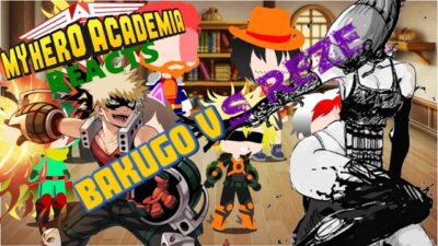 MHA reacts to Bakugo vs Reze (My Hero Academia vs Chainsaw Man)