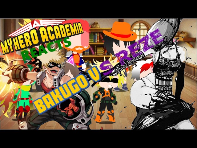 MHA reacts to Bakugo vs Reze (My Hero Academia vs Chainsaw Man)