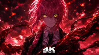 Makima Control Devil | Chainsaw Man 4K Ultra HD Live Wallpaper #onehourloop #livewallpaper #makima