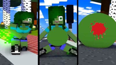Minecraft Help Herobrine Save to Chainsaw Man use Death Note | Minecraft Animation | Minecraft Mix