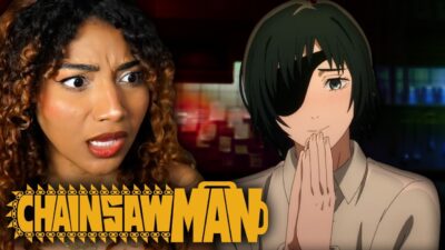 OFFICER THATS HER RIGHT THERE – First Time Watching **CHAINSAW MAN** – S1x7 The Taste of a Kiss