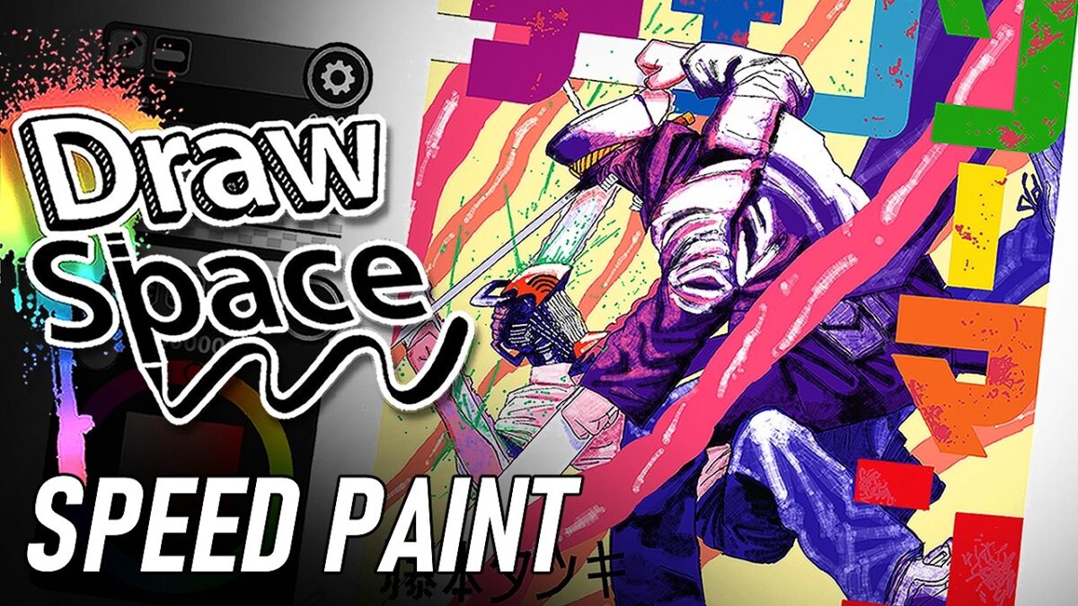 Roblox Draw Space CHAINSAW MAN & KATANA MAN Speed Paint!
