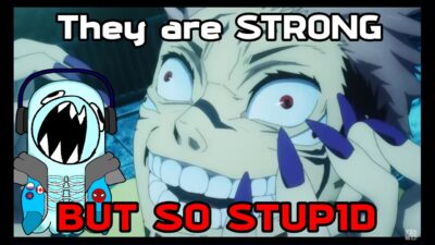 STRONG OF BODY BUT DUMB OF ASS (PNGTuber reacts to Yuji Itadori vs Denji Death Battle prelude)