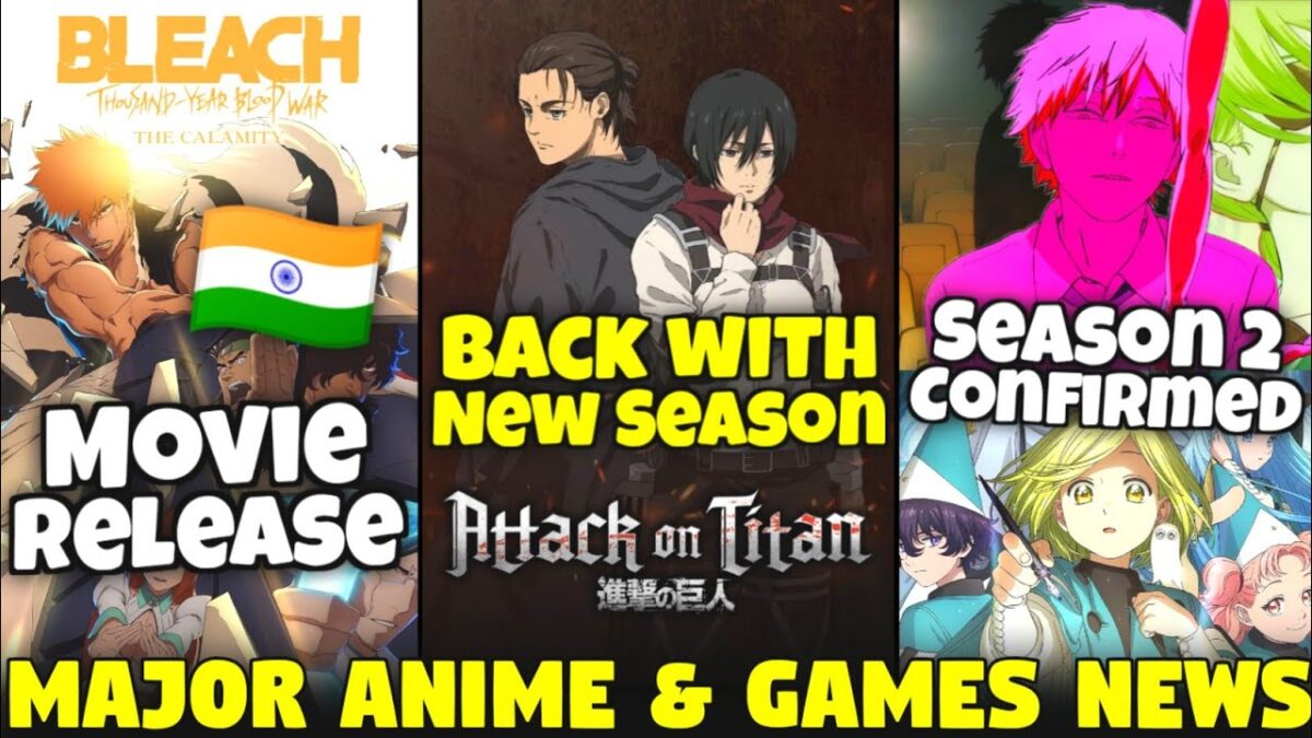 AOT is Back With More New Final Season!?😭 | BLEACH TYBW Movie Indian Release? | Mappa News | Sam Boy