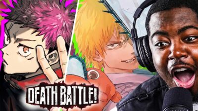 Black Nerds react to Yuji vs Chainsaw Man! (Death Battle)