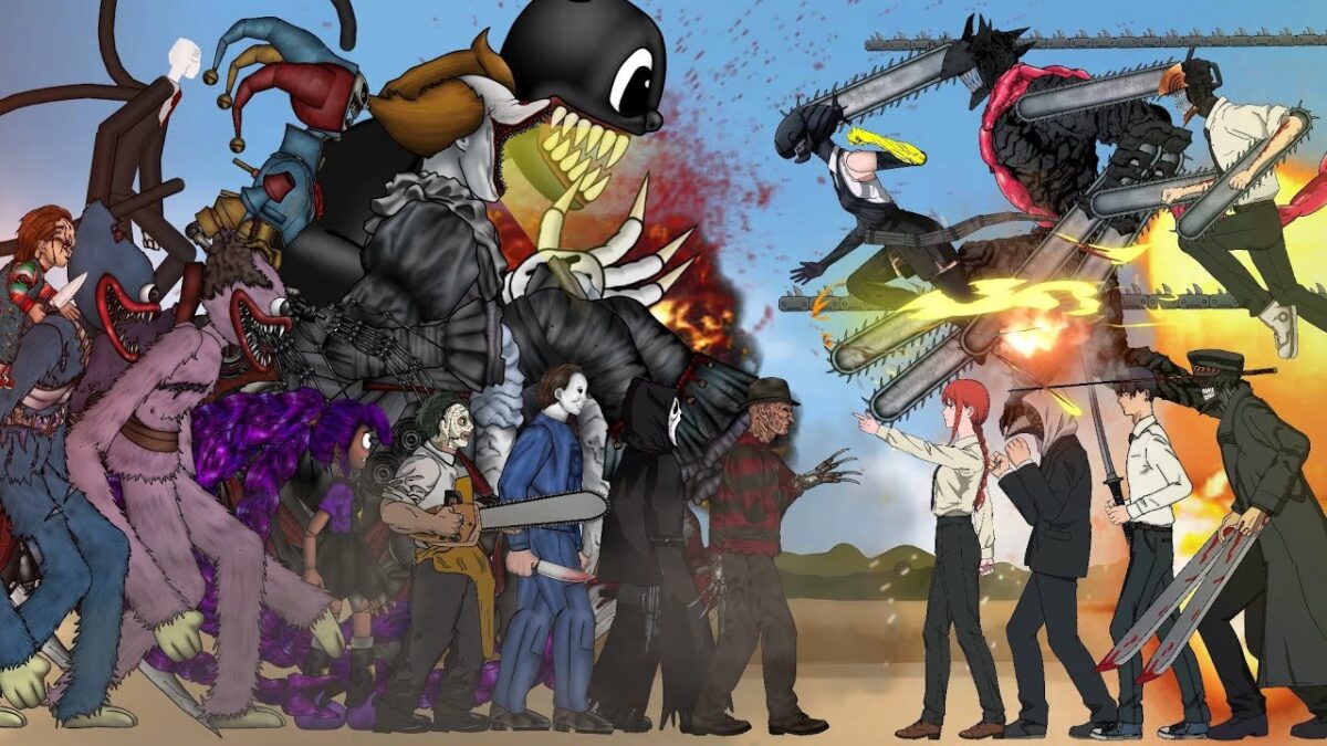 CHAINSAW DEVIL, Makima, Reze, Katana Man vs Cartoon Cat, Prototype, Pennywise – Dc2 ANIMATION Part 1