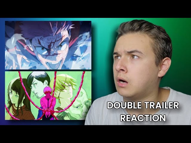 DOUBLE ANIME TRAILER REACTION | Jujutsu Kaisen S4 & Chainsaw Man S2 (2027) Teasers