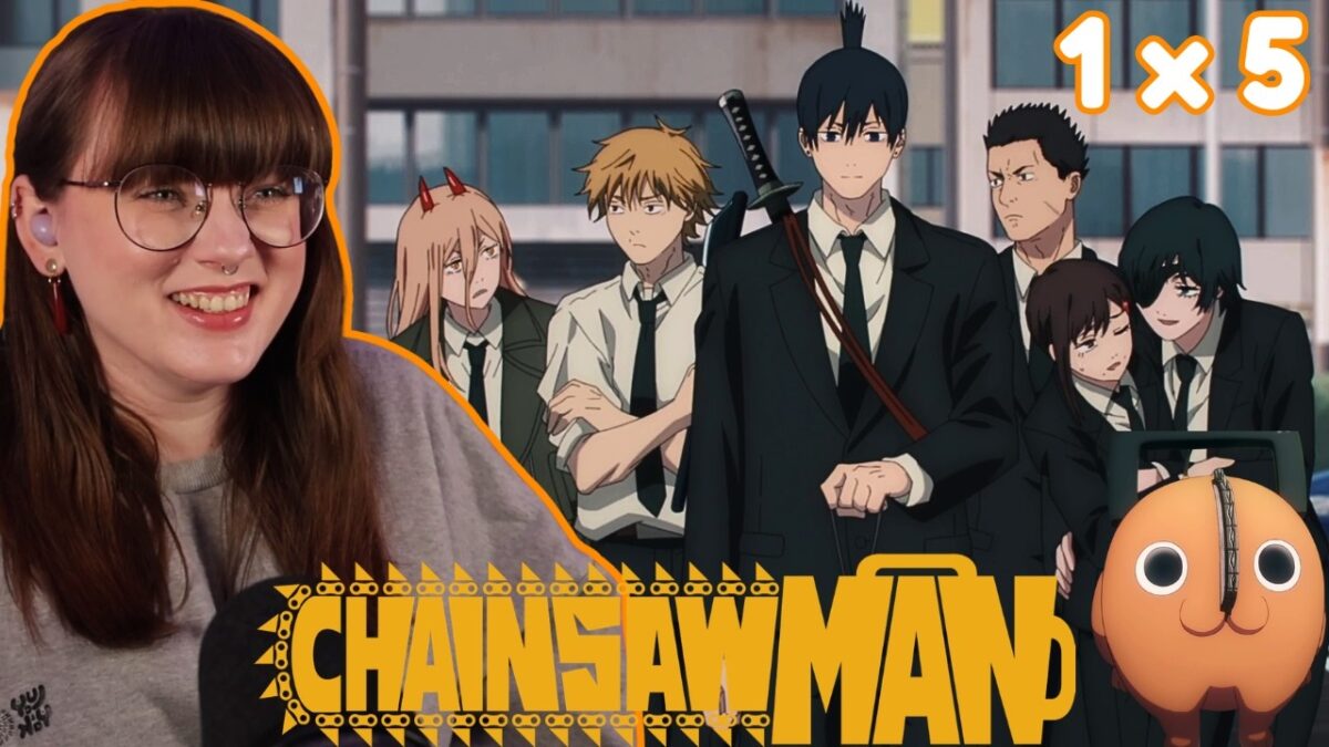 FIRST REACT to Chainsaw Man as a Literature PhD | 1×5
