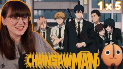 FIRST REACT to Chainsaw Man as a Literature PhD | 1×5