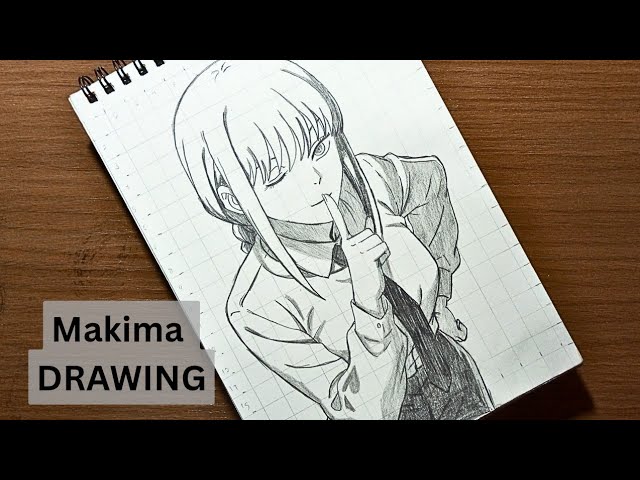 How To Draw Makima From Chainsaw Man