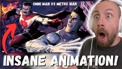 Omni Man Vs Metro Man (Animation Parody) REACTION!!!