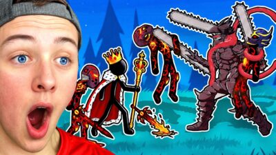 Reacting to CHAINSAW MAN vs STICKWAR LEGACY Animation!