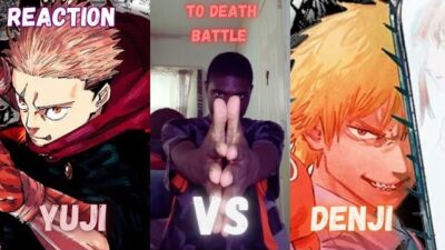 Reaction To | Yuji Vs Denji (Jujutsu Kaisen & Chainsaw Man) | (CURSE VS DEVIL)
