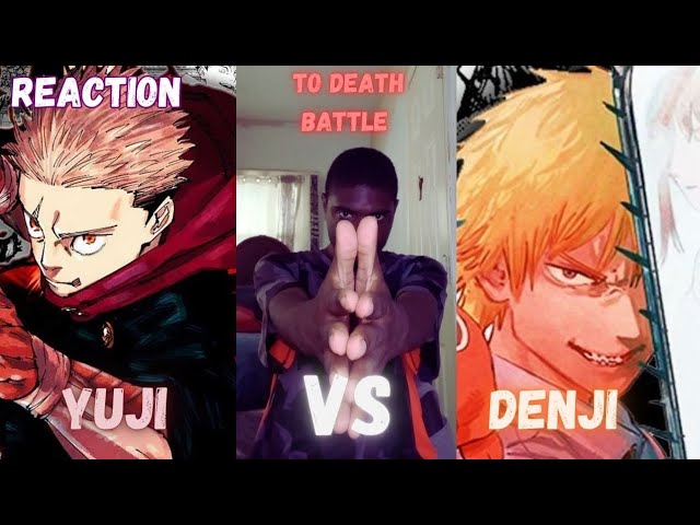 Reaction To | Yuji Vs Denji (Jujutsu Kaisen & Chainsaw Man) | (CURSE VS DEVIL)