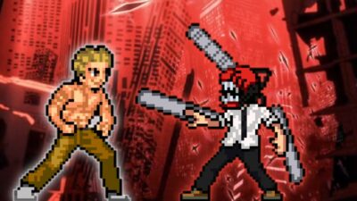 Restless Gambler Hakari(New) VS Chainsaw MAN in Jump Force Mugen
