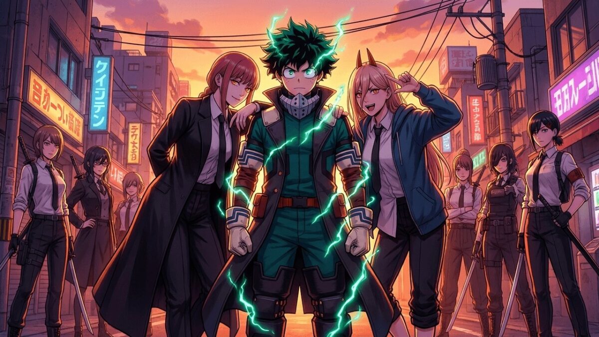 What If Deku Was Reborn In Chainsaw Man & Tamed Makima, Power & All Devil Hunters For Harem