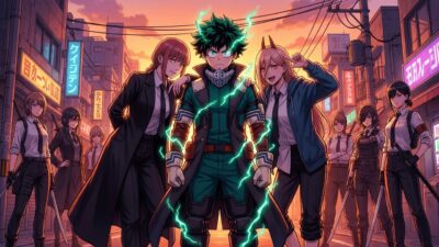 What If Deku Was Reborn In Chainsaw Man & Tamed Makima, Power & All Devil Hunters For Harem
