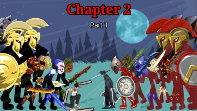 Chainsaw man vs Katana man / stick war legacy animation