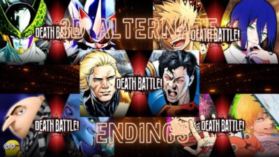 DEATH BATTLE 3D Alternate Endings (Sentry VS Superboy Prime, Yuji VS Denji, Gru VS Megamind,..)