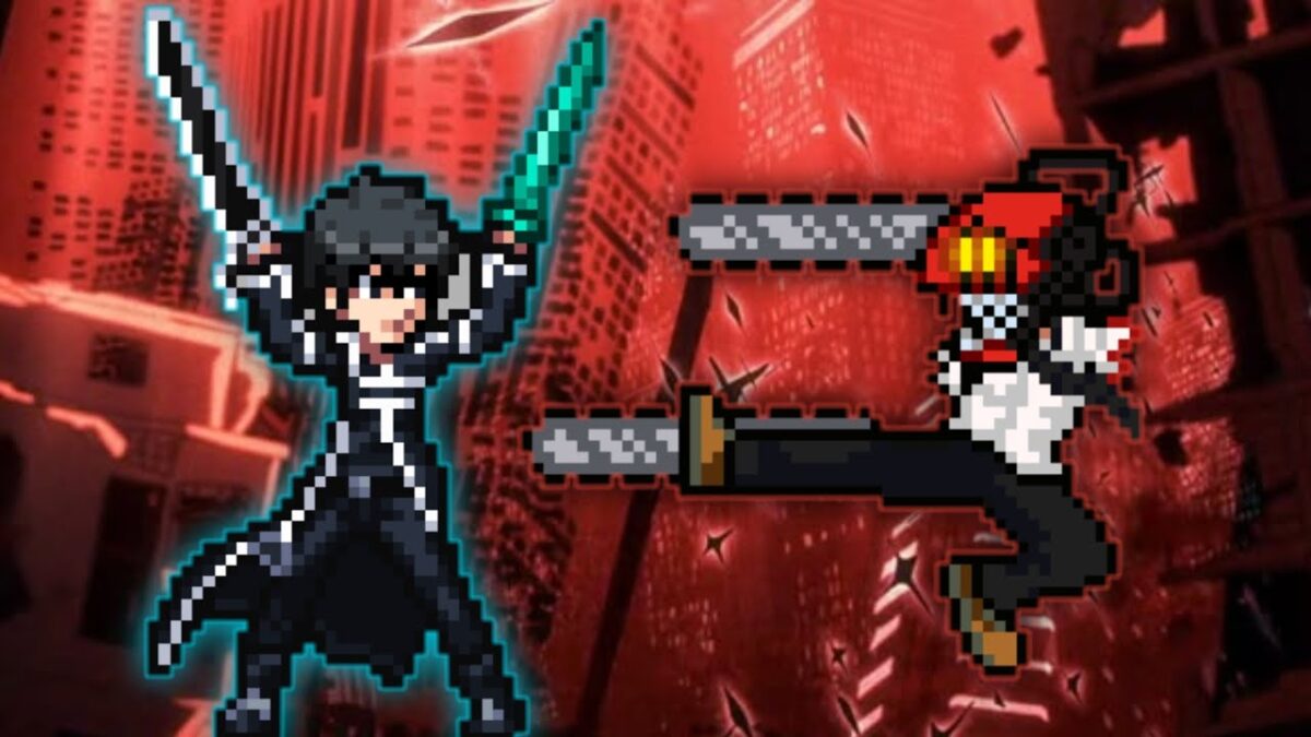 Kirito Stardust FD VS Chainsaw Man in Jump Force Mugen