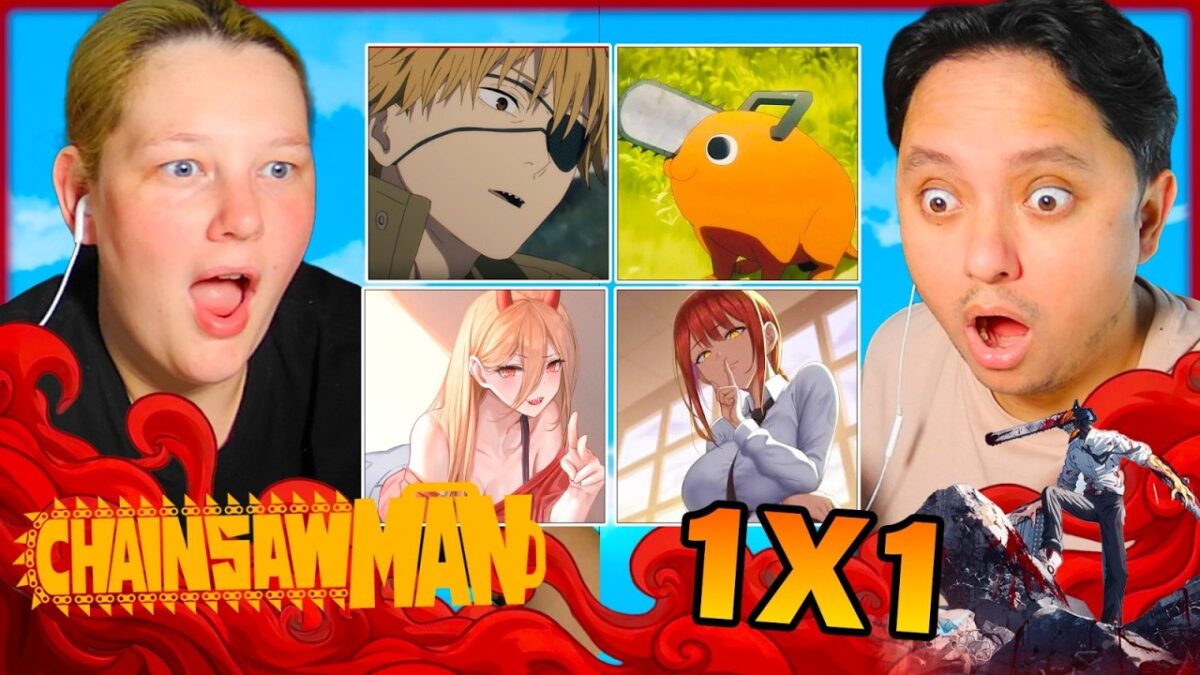 ANIME NOOBS React To….CHAINSAW MAN Episode 1 | OMG !!!!