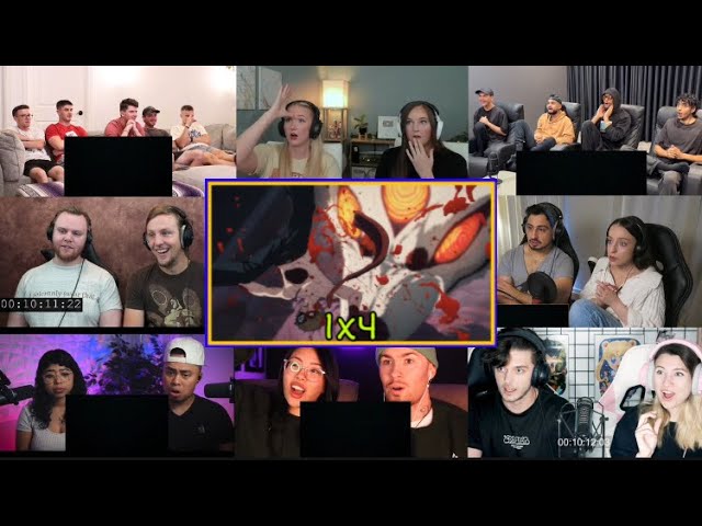Chainsaw Man Episode 4 Reaction Mashup チェンソーマン