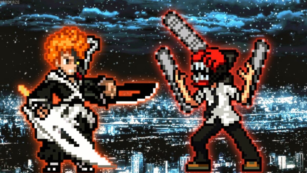 Ichigo TYBW(AF) Kimsei(New) VS Chainsaw Man in Jump Force Mugen