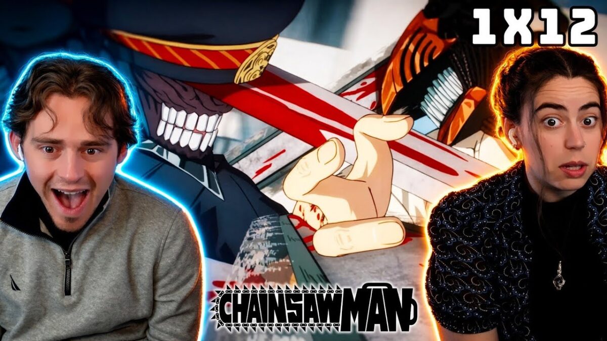 CHAINSAW MAN vs KATANA MAN!! – CHAINSAW MAN S1 Ep 12 REACTION