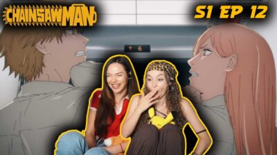Chainsaw Man Season 1 Episode 12 REACTION | Katana vs. Chainsaw | SEASON FINALE