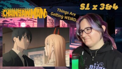 Things Are Getting WEIRD… | Lesbian Reacts to Chainsaw Man Season 1 Ep 03 & 04